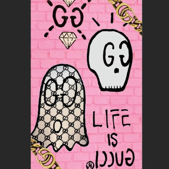 “Ghosting you” Luxury Designer Pop Art - 11 x 14 (PAXX025)